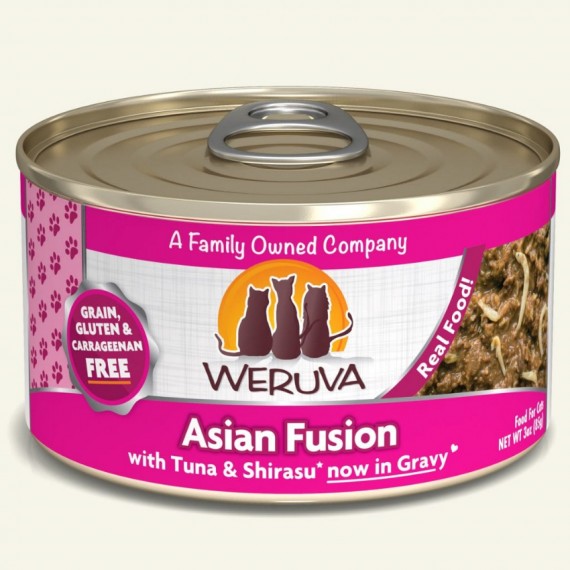 Weruva 吞拿魚+日本白飯魚 經典系列罐頭 156g Asian Fusion