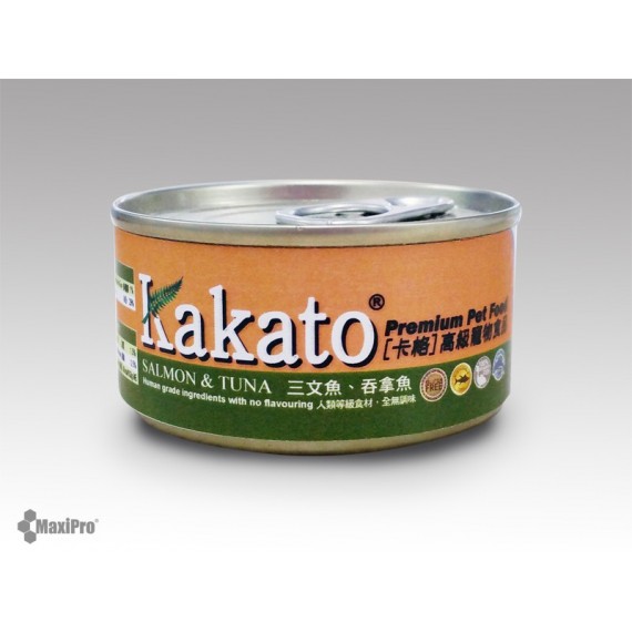Kakato 70g - 三文魚+吞拿魚(貓狗)