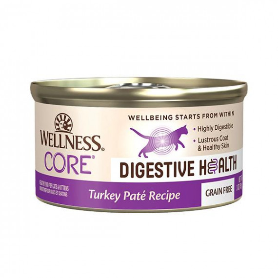 Wellness Core 消化易 無穀物 純鮮火雞 主食貓罐 85g