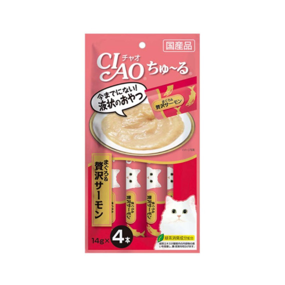 CIAO 吞拿魚+三文魚醬 (SC-143)