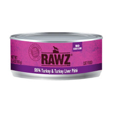 Rawz  火雞+火雞肝 貓罐頭 155g