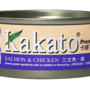 Kakato 70g - 三文魚+雞 (啫喱系列）(貓狗)