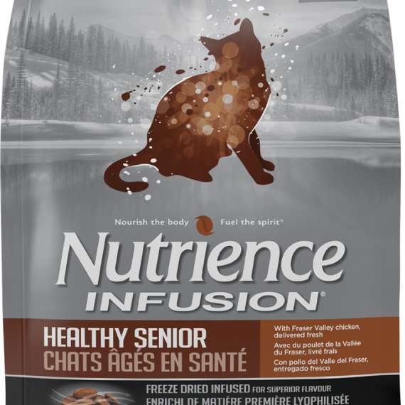 Nutrience Infusion 凍乾外層鮮雞肉 高齡貓配方 貓糧 2.27kg
