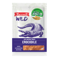 Maxwell Wild -  泰國風乾優質鱷魚肉乾 50g