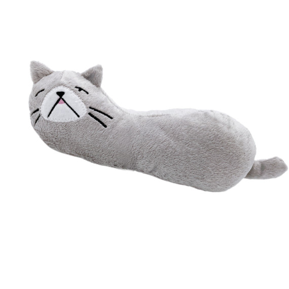 Cattyman 貓貓下巴枕頭 - 灰色得意伸脷貓
