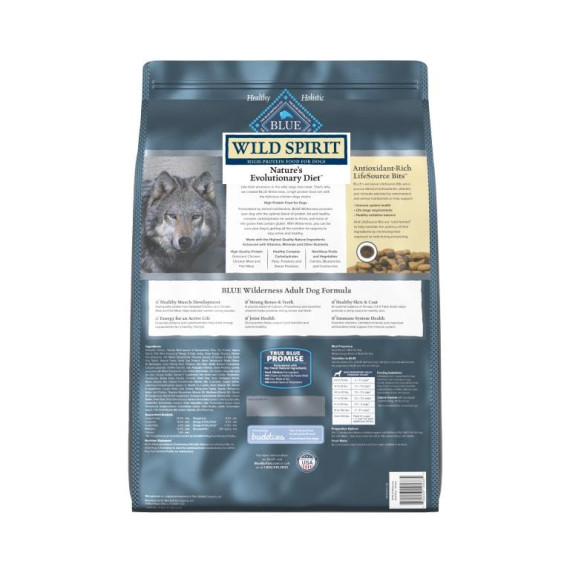 Blue Buffalo WILD Spirit 成犬 - 雞肉配方 11磅 #800253 