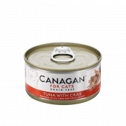 Canagan 原之選 ~ 無穀物 吞拿魚伴蟹肉 貓罐 75g #WA75